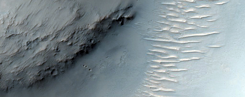 Channel in Maadim Vallis
