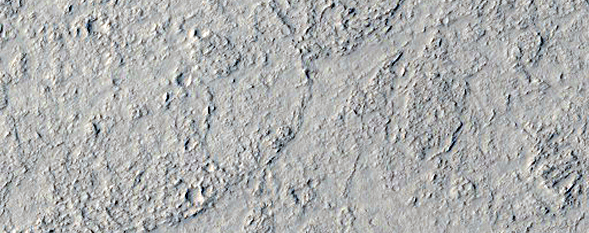 Streamlined Features in Marte Vallis
