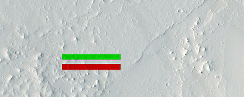 Lava Flow and Channels Near Olympica Fossae

