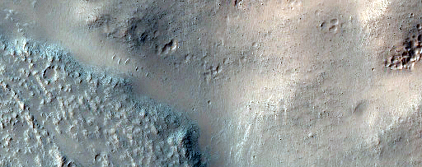 Daedalia Planum Lava Flow
