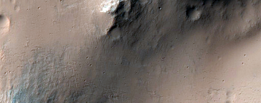 Martz Crater Central Uplift
