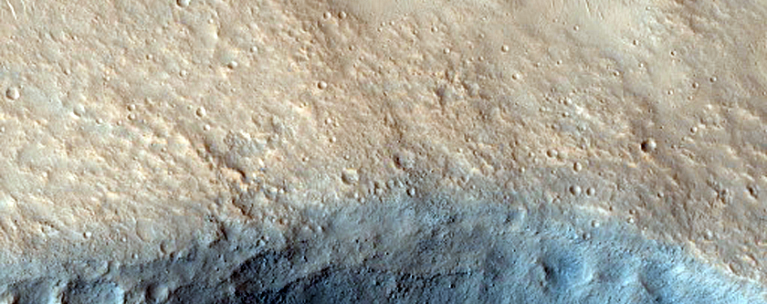 Pica Crater Near Maumee Valles
