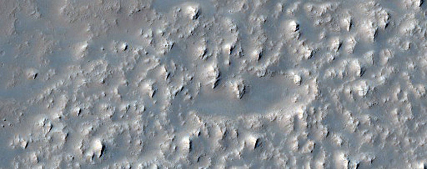 Daedalia Planum Lava Flows
