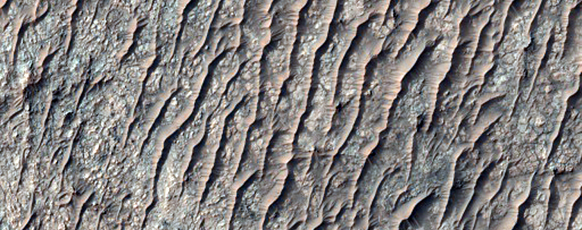 Stratigraphy of Crater Floor Materials

