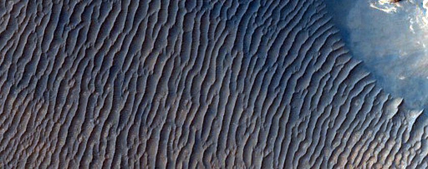 Dark Sediments in Medusae Fossae Formation