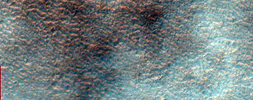 Hellas Planitia Terrain Sample
