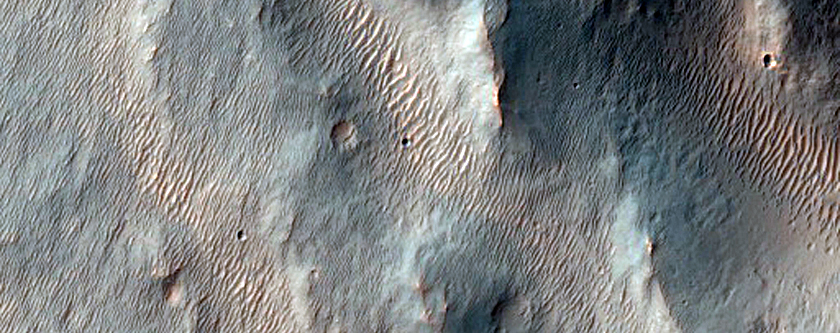Terrain West of Holden Crater
