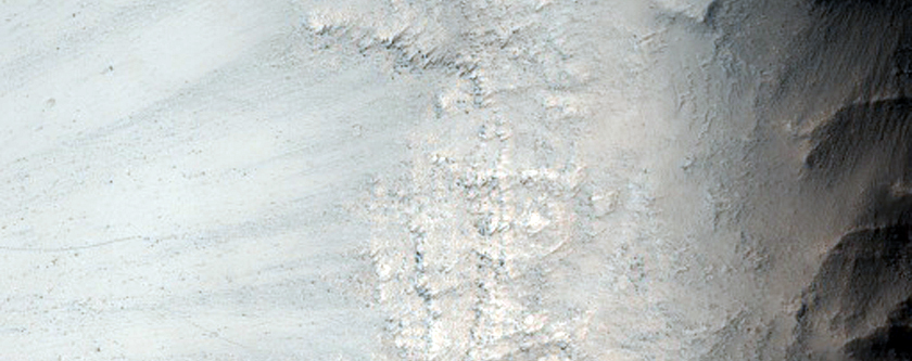 Ridge Slopes between Ius and Tithonium Chasmata
