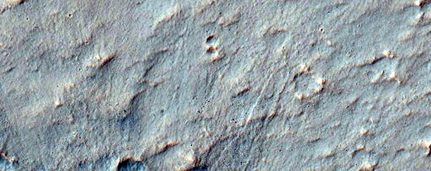 Small Fresh Impact Crater
