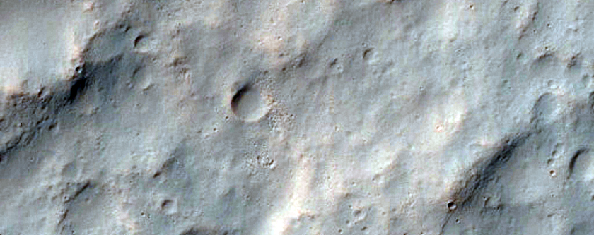 Crater with Steep Slopes