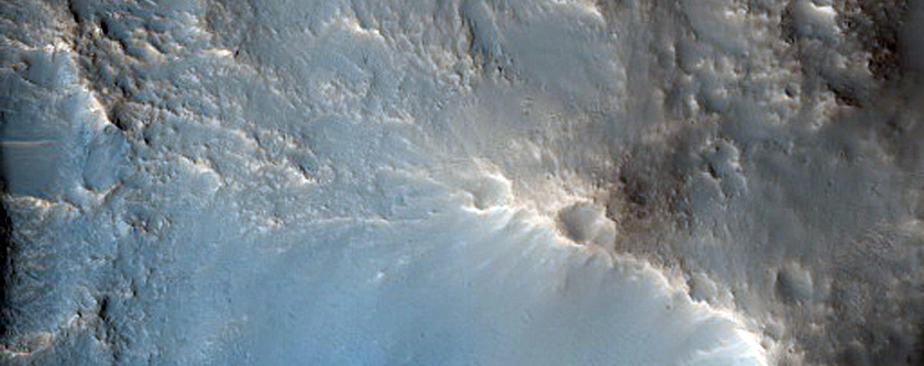 Impact Crater with Central Pit
