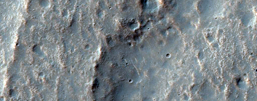 Ridges in Claritas Fossae
