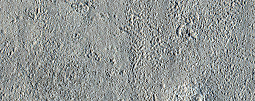 Landforms in Utopia Planitia