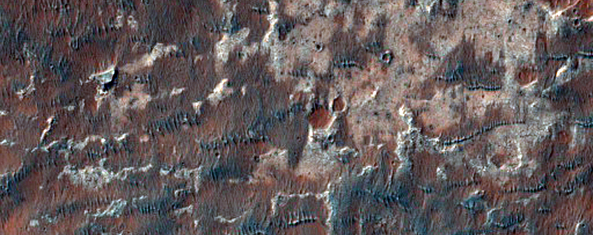 Terrain West of Holden Crater
