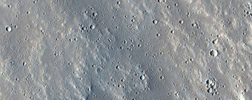 Terrain Sample in Tharsis Region
