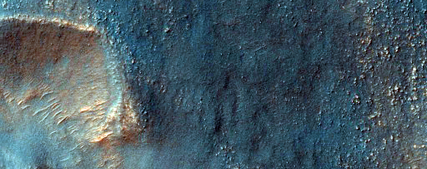 Bedrock Northwest of Hellas Planitia
