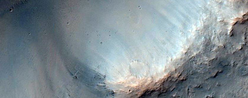 Channel in Maadim Vallis
