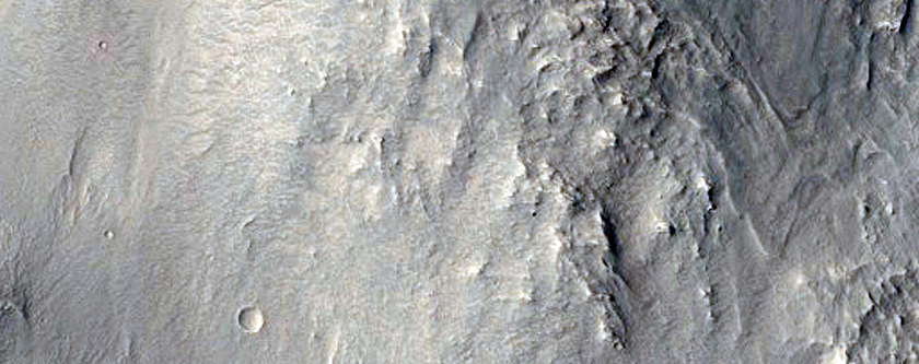 Impact Crater with Central Peak
