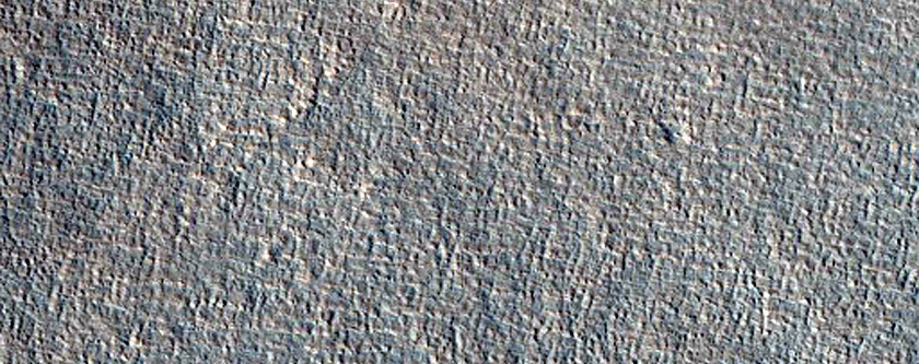 Northern Mid-Latitude Crater

