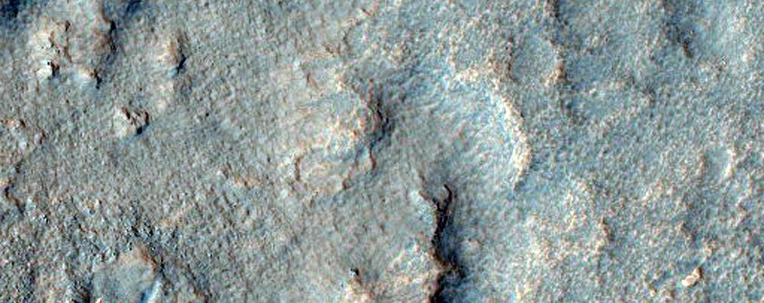Slope Transition to Northern Lowlands in Viking 1 061A19 and 061A20
