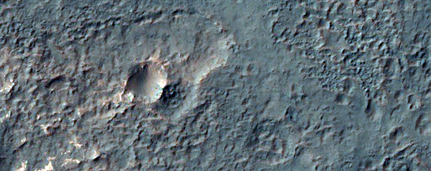 Light-Toned Materials in Eridania Region
