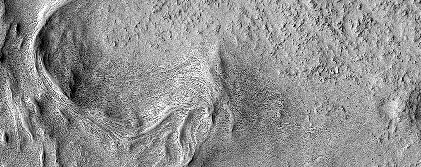 פנים של מכתש פלאמאריון (Flammarion Crater)