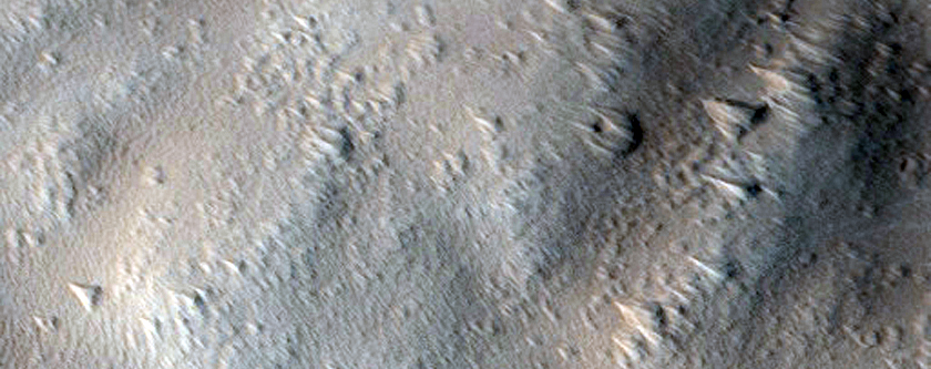 Scarp Near Perimeter of Olympus Mons