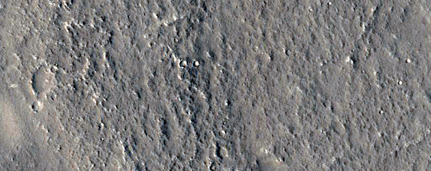 Fracture in Utopia Planitia