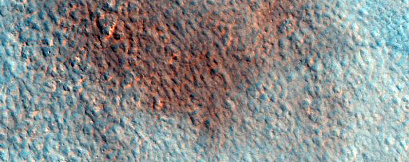 Geologic Contact in Acidalia Planitia