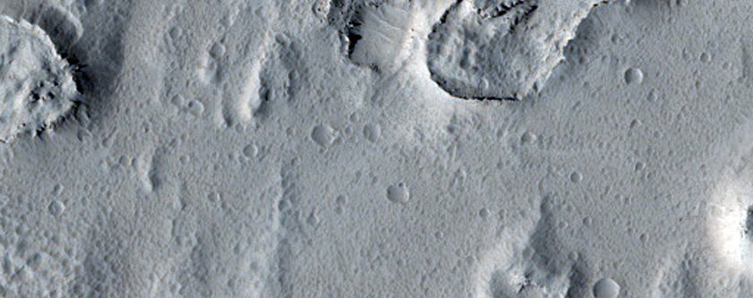 Pitted Cones in Amazonis Planitia
