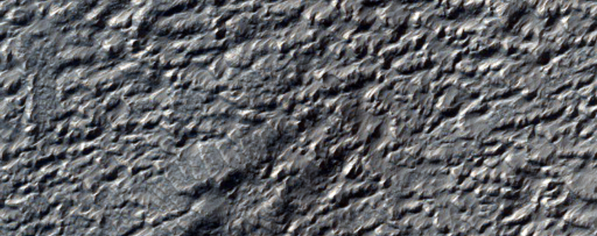 Terrain along Reull Vallis
