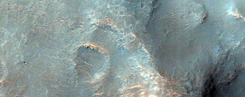 Valley Network along Arda Valles and Sigli Crater
