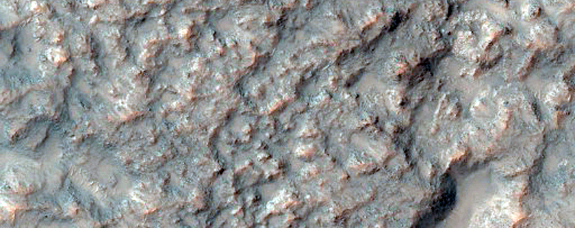 Crater Floor in Terra Sirenum
