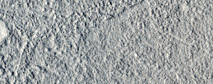 Hill and Flows in Utopia Planitia
