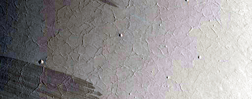 Candidate Recent Impact Site
