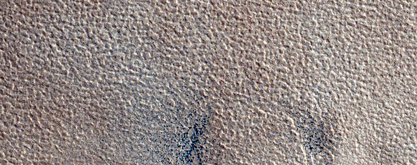 Candidate Recent Impact Site
