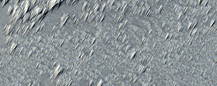 Candidate Recent Impact Site
