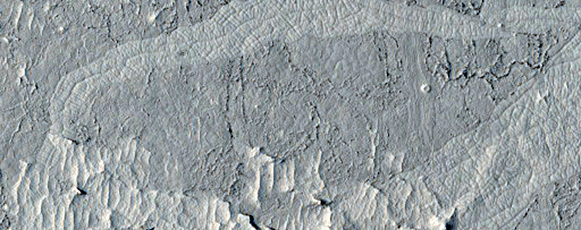 Inter-Plate Trough in Cerberus Palus

