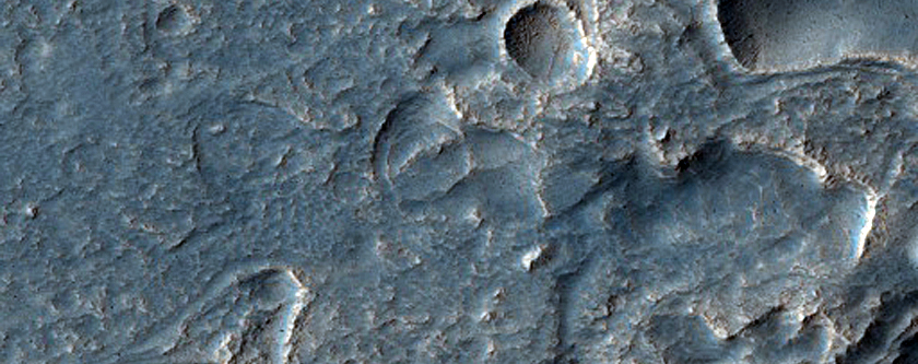 Flow Structures in Noctis Labyrinthus
