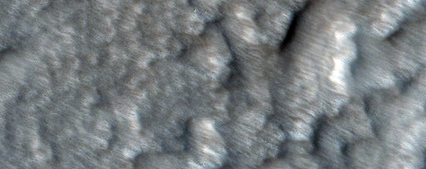 Pavonis Mons Summit Region Albedo Pattern Monitoring Site
