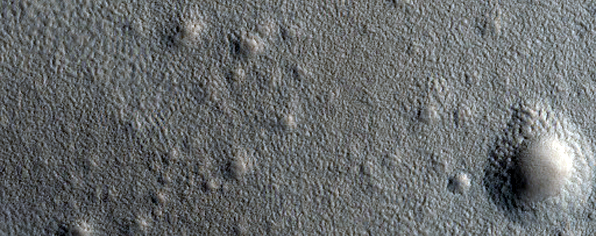 Crater in Northern Plains
