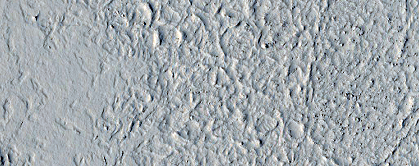 Scarp in Amazonis Planitia
