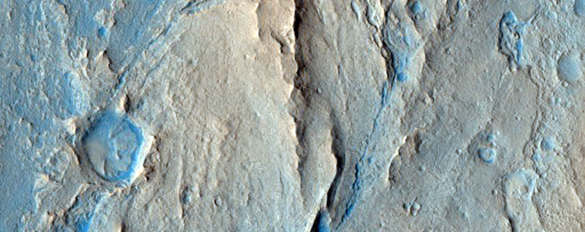 Bedrock on Crater Floor
