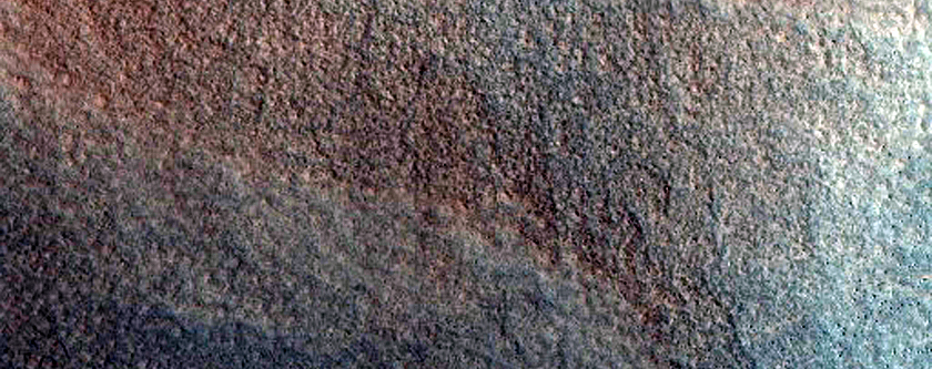 Gullies in Northern Mid-Latitude Crater
