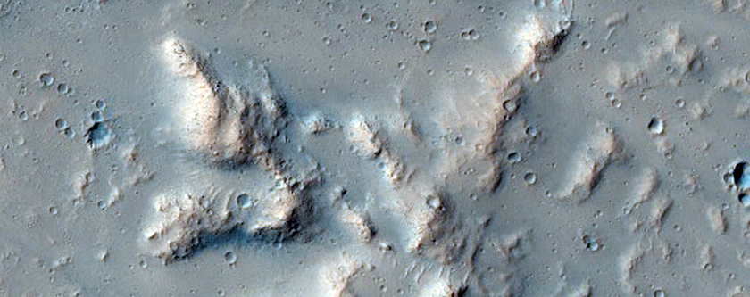 Dense Secondaries along Longest Ray 150 Kilometers from Zumba Crater 
