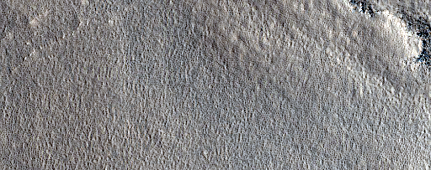 Mesa in Northern Arcadia Planitia
