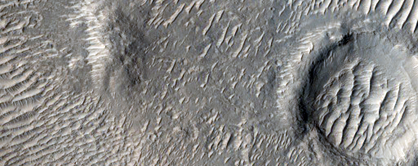 Bend in Valley Floor
