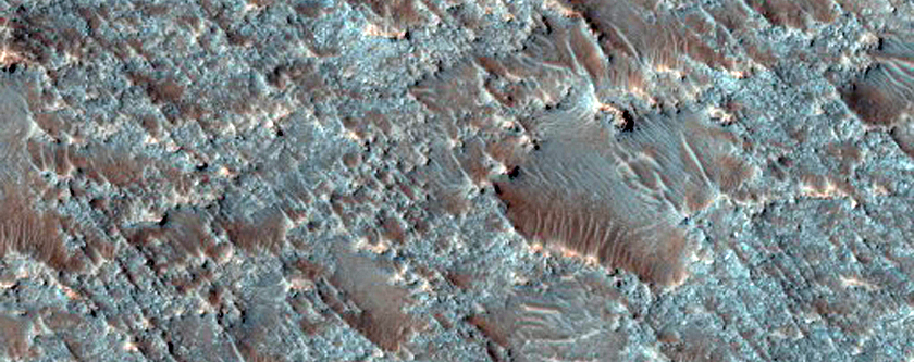 Layers in Crater
