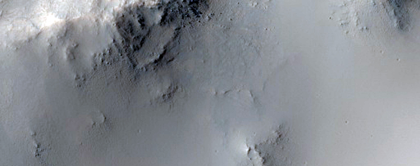 Intersecting Crater Rims

