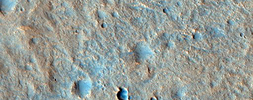 Fractured Mesa in Utopia Planitia
